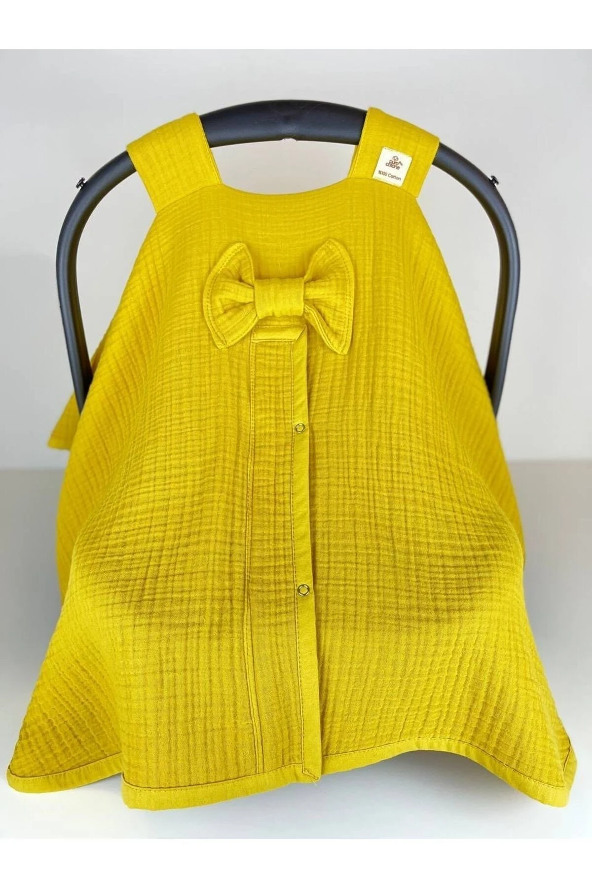 4 Kat Müslin Puset Örtüsü Ve Puset Minderi