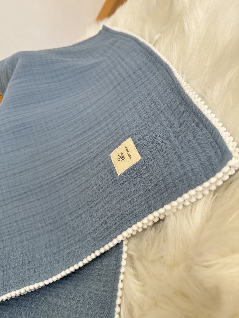 4 KAT MÜSLİN BATTANİYE-MAVİ