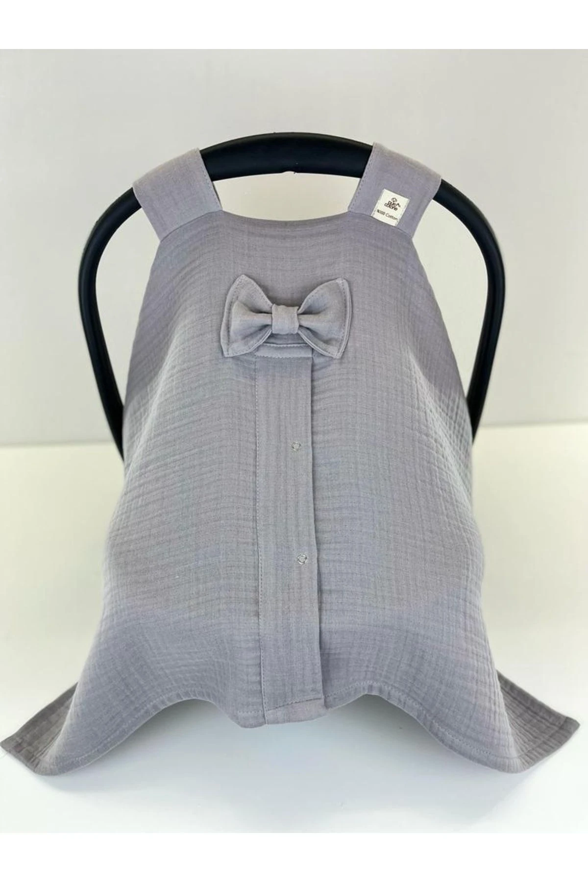 4 Kat Müslin Puset Örtüsü Ve Puset Minderi