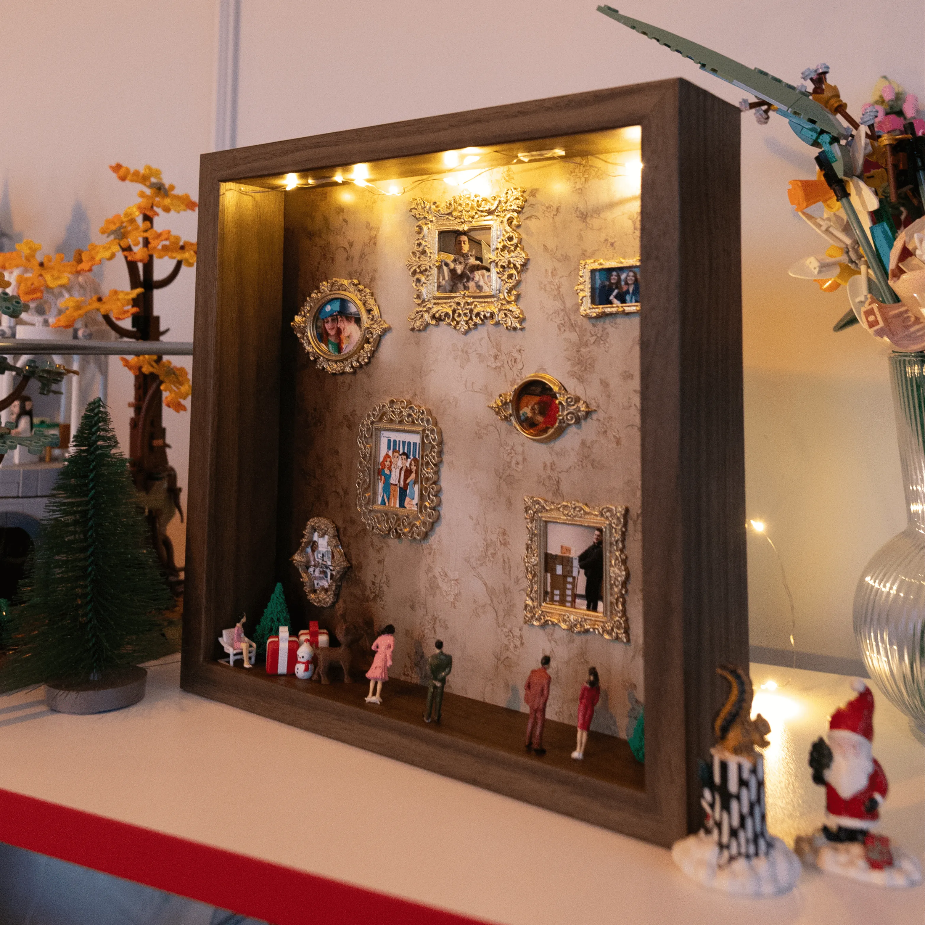 Kişiye Özel Yılbaşı Tablo (Museum of Us) Ikea Çerçeve