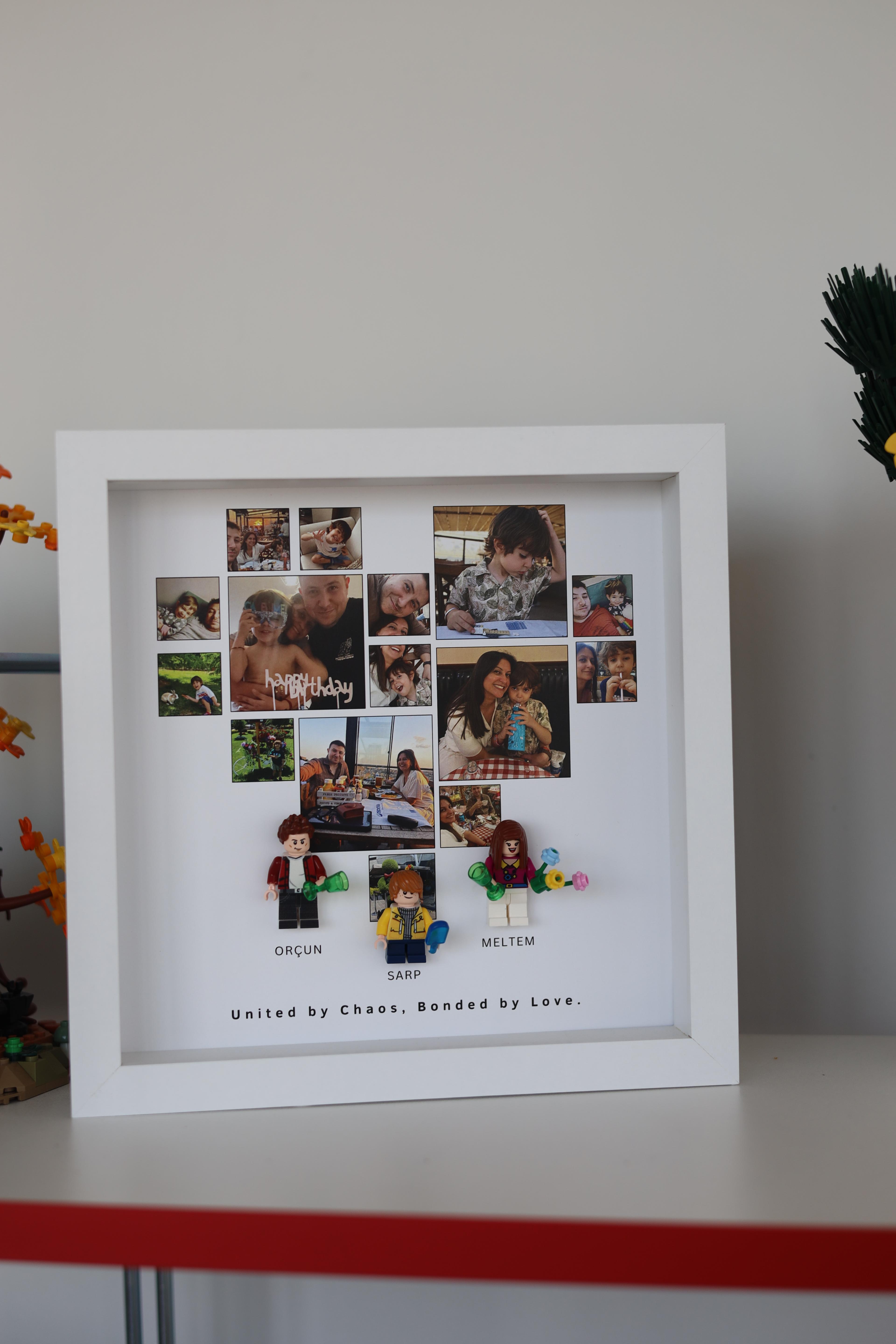 Kendi Tablonu Oluştur Dağınık "Foto Albüm" (Kişiselleştirilebilir Ürün)