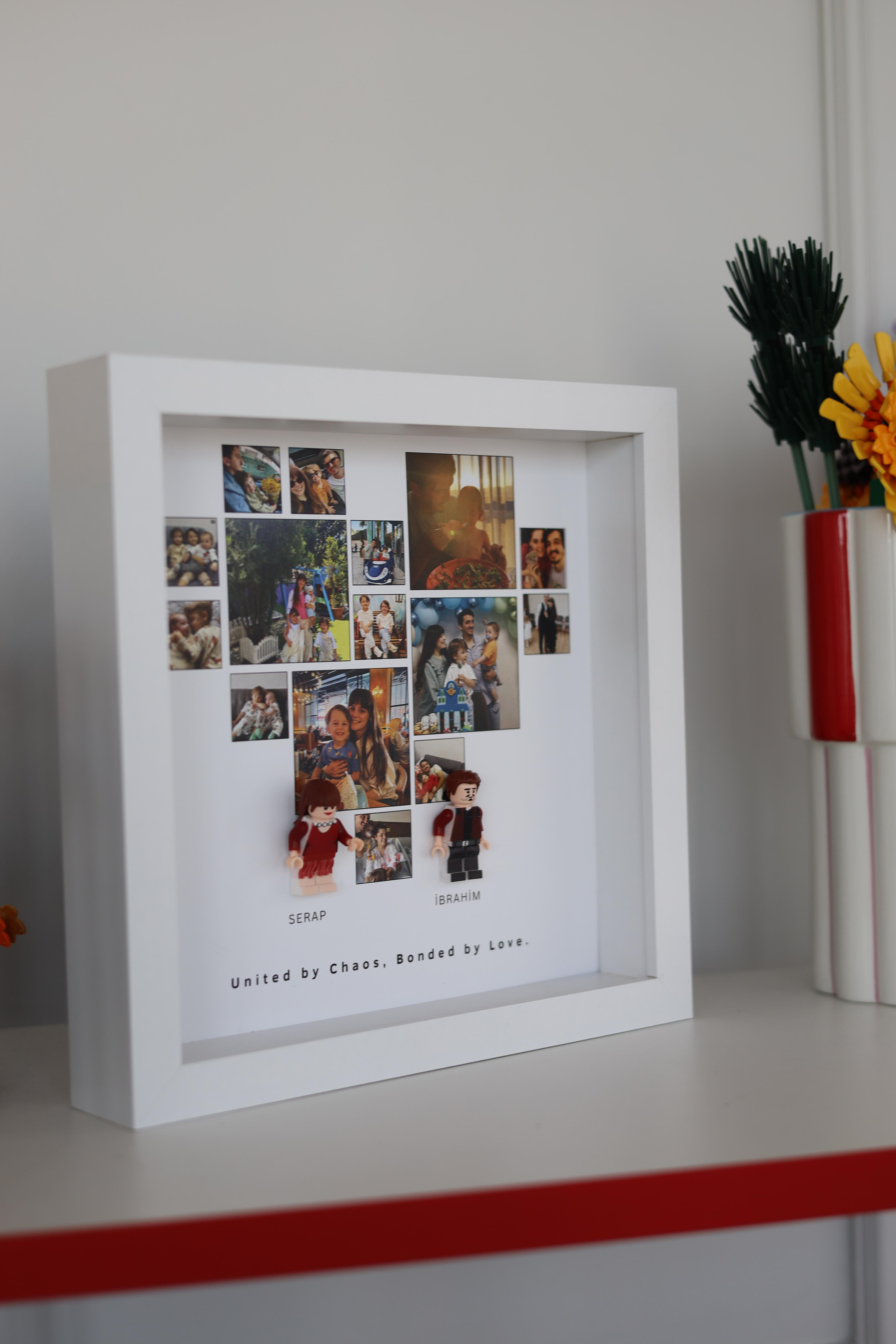 Kendi Tablonu Oluştur Dağınık "Foto Albüm" (Kişiselleştirilebilir Ürün)