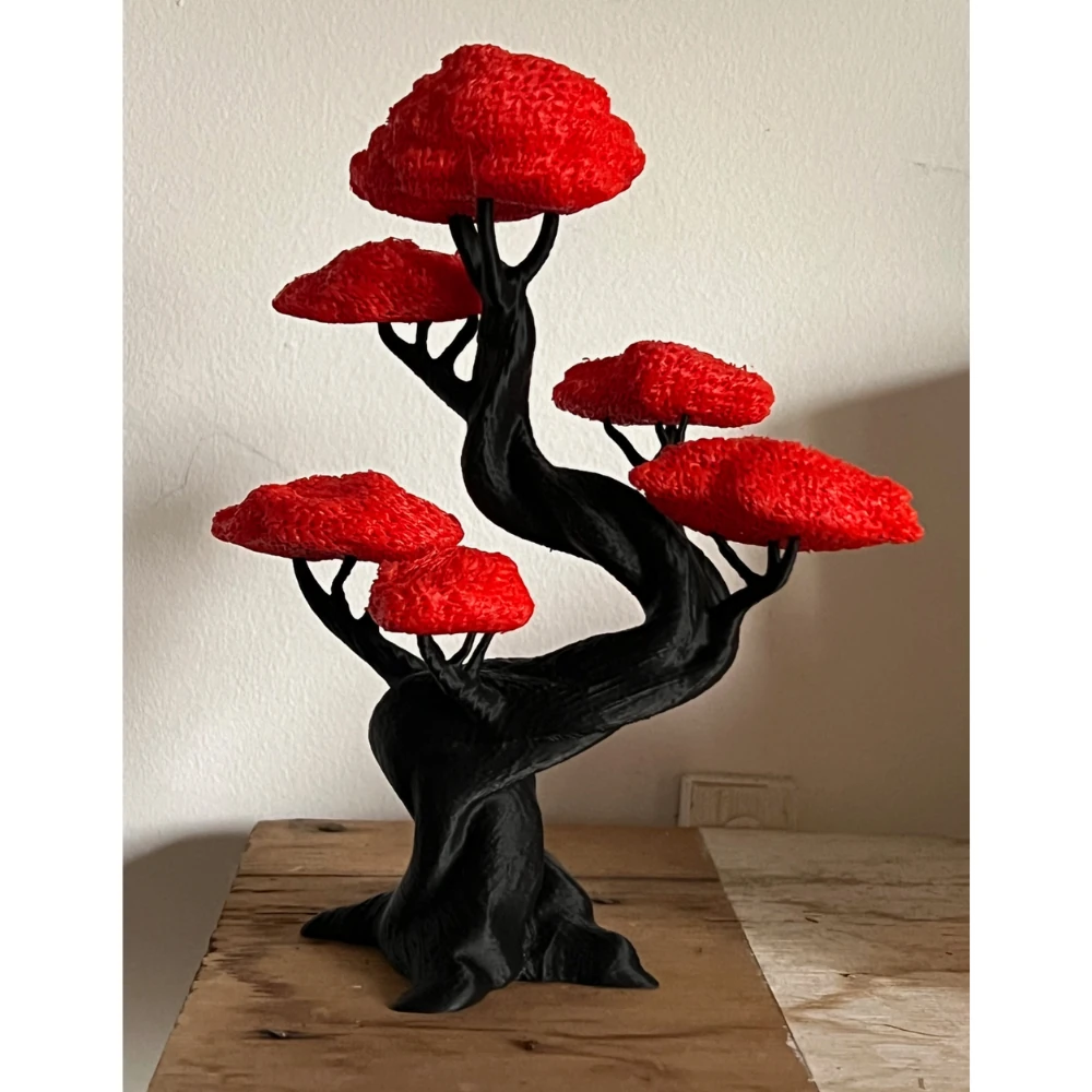Twisted Bonsai – Bükümlü Bonsai Ağacı 3D Dekor