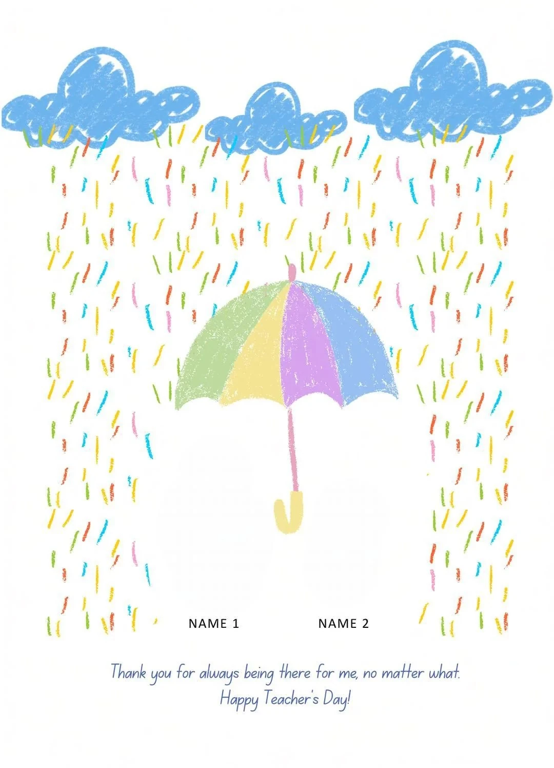 Kendi Tablonu Oluştur "Öğretmenler Günü 5"