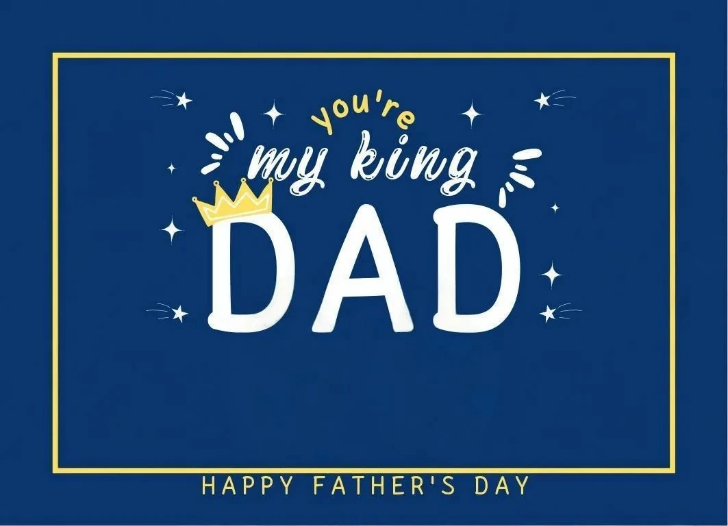 Kendi Tablonu Oluştur "You're my king dad!"