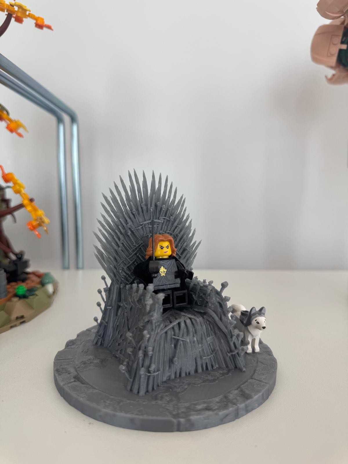 Game Of Thrones Tahtlı Lego Minifigür 