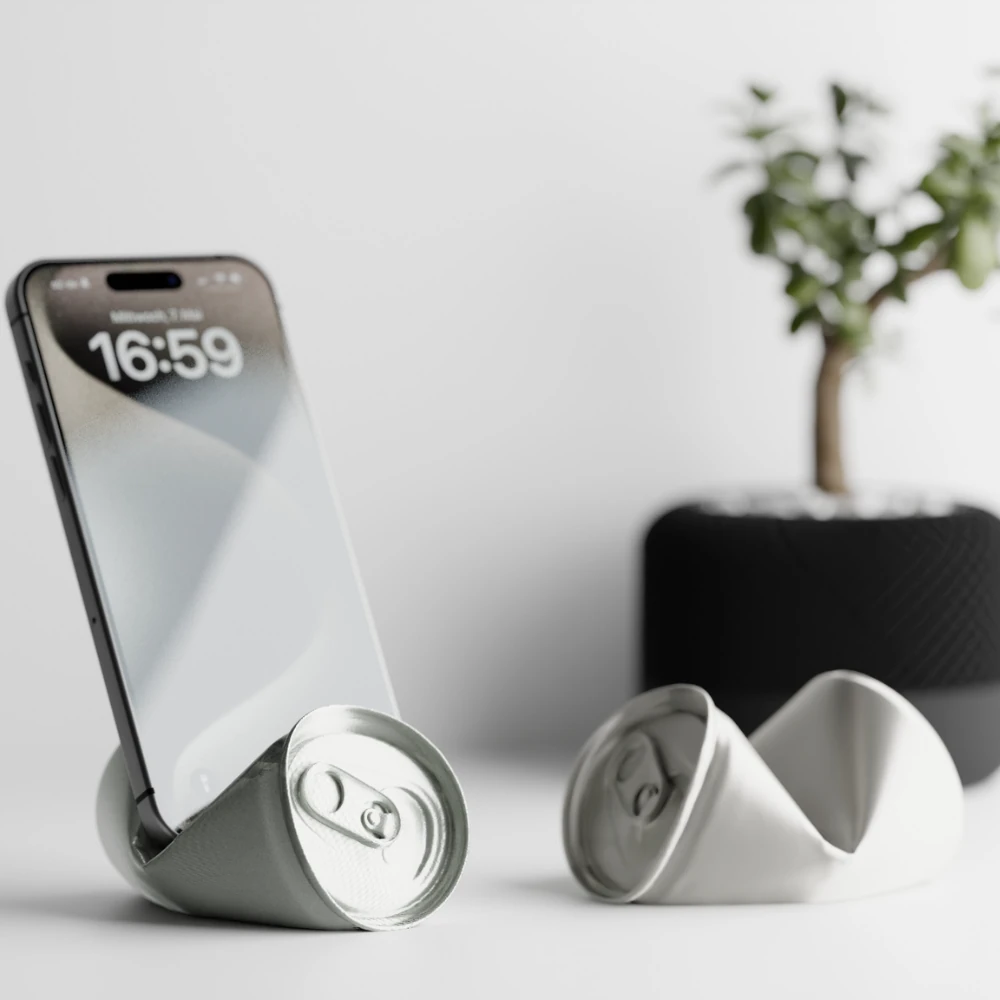 Soda Can Phone Stand – Kutu Formunda Telefon Tutucu