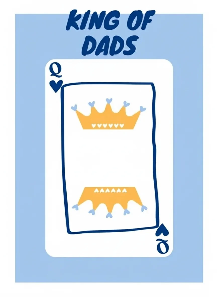 Kendi Tablonu Oluştur "Kings of Dad"