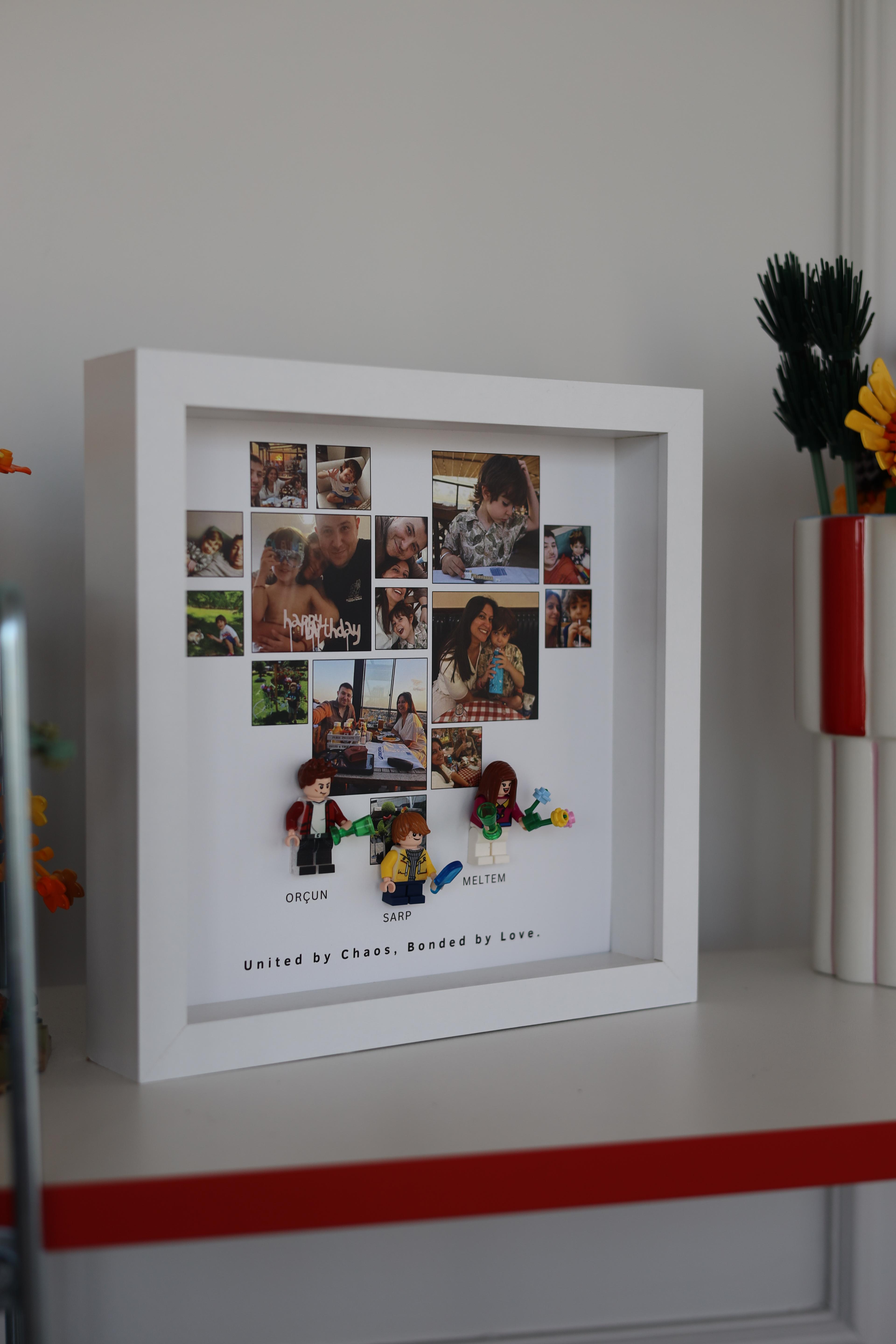 Kendi Tablonu Oluştur Dağınık "Foto Albüm" (Kişiselleştirilebilir Ürün)