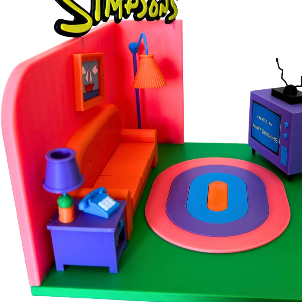 The Simpsons Living Room