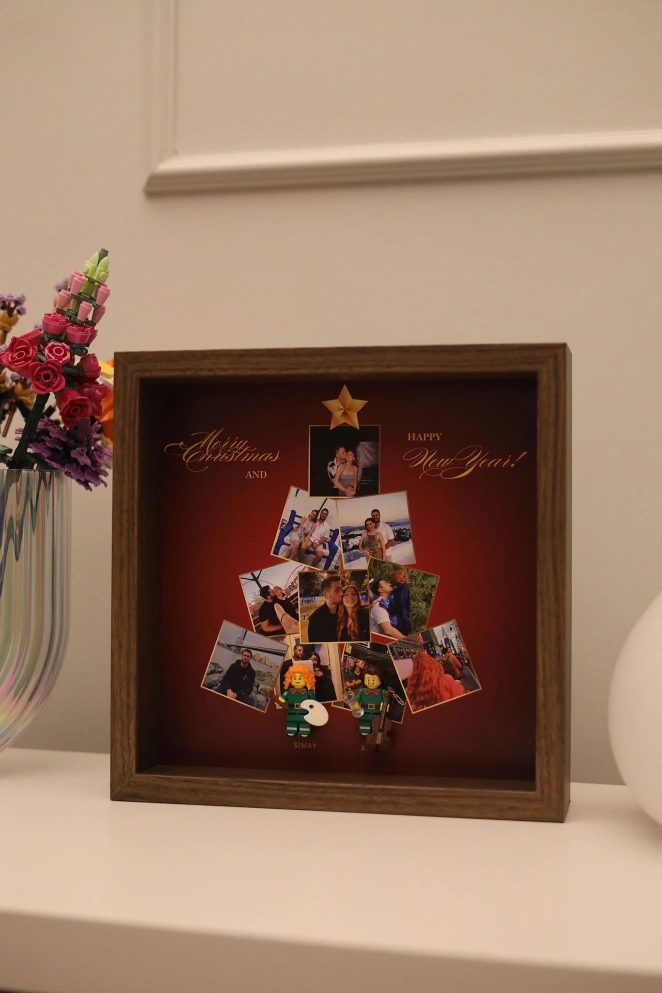 Yılbaşı Ağacı Foto Albüm Tablo (Kişiselleştirilebilir Ürün)