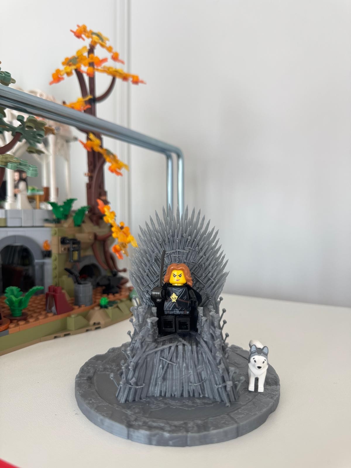 Game Of Thrones Tahtlı Lego Minifigür 