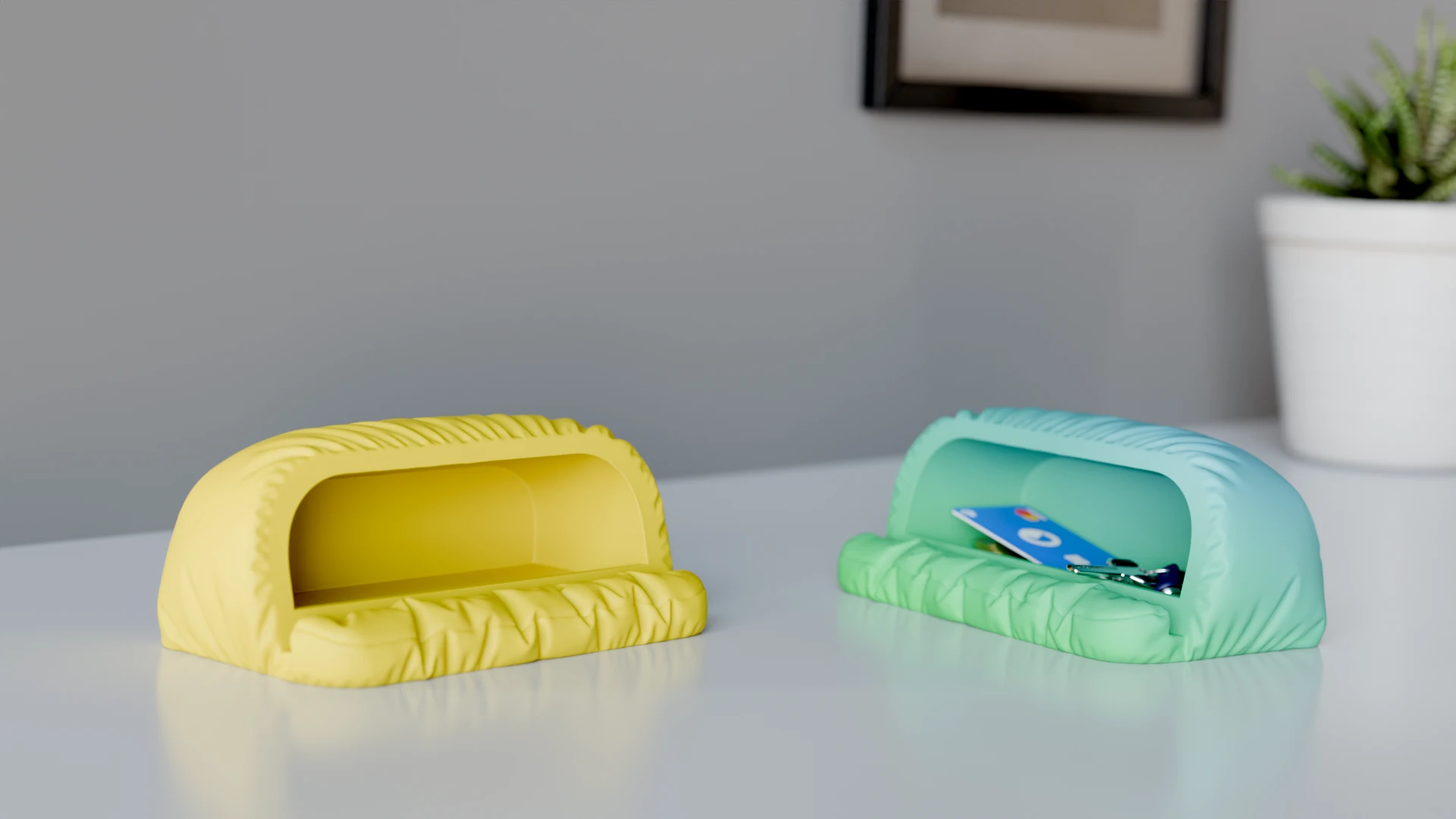 Yastık Görünümlü Telefon & Tablet Standı