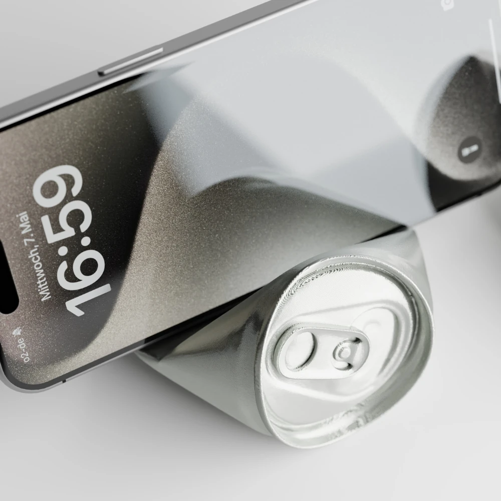 Soda Can Phone Stand – Kutu Formunda Telefon Tutucu