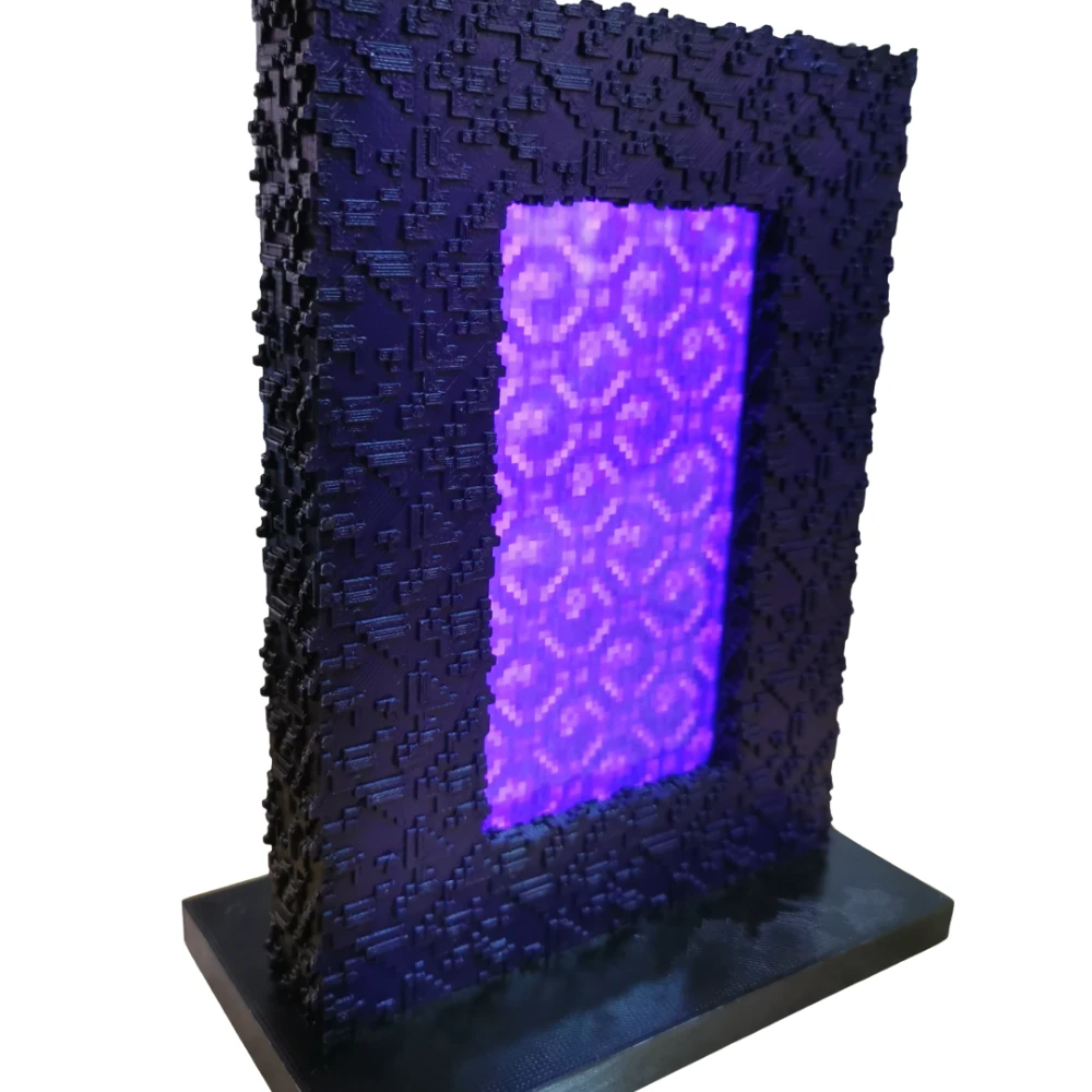 “End Portal Phone Charger Stand