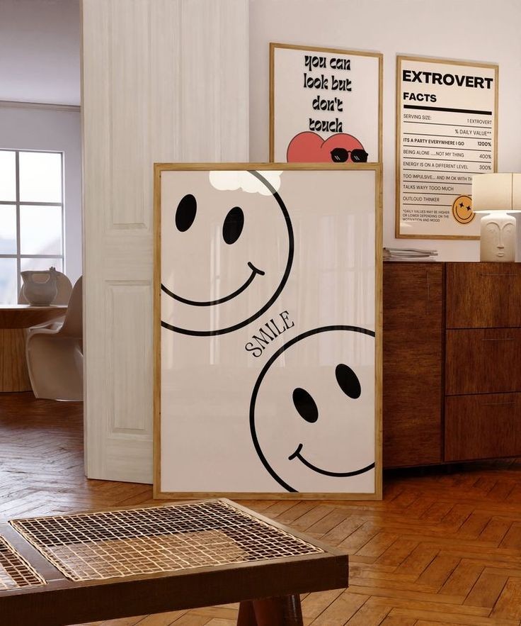 Smile Poster Çerçeve 