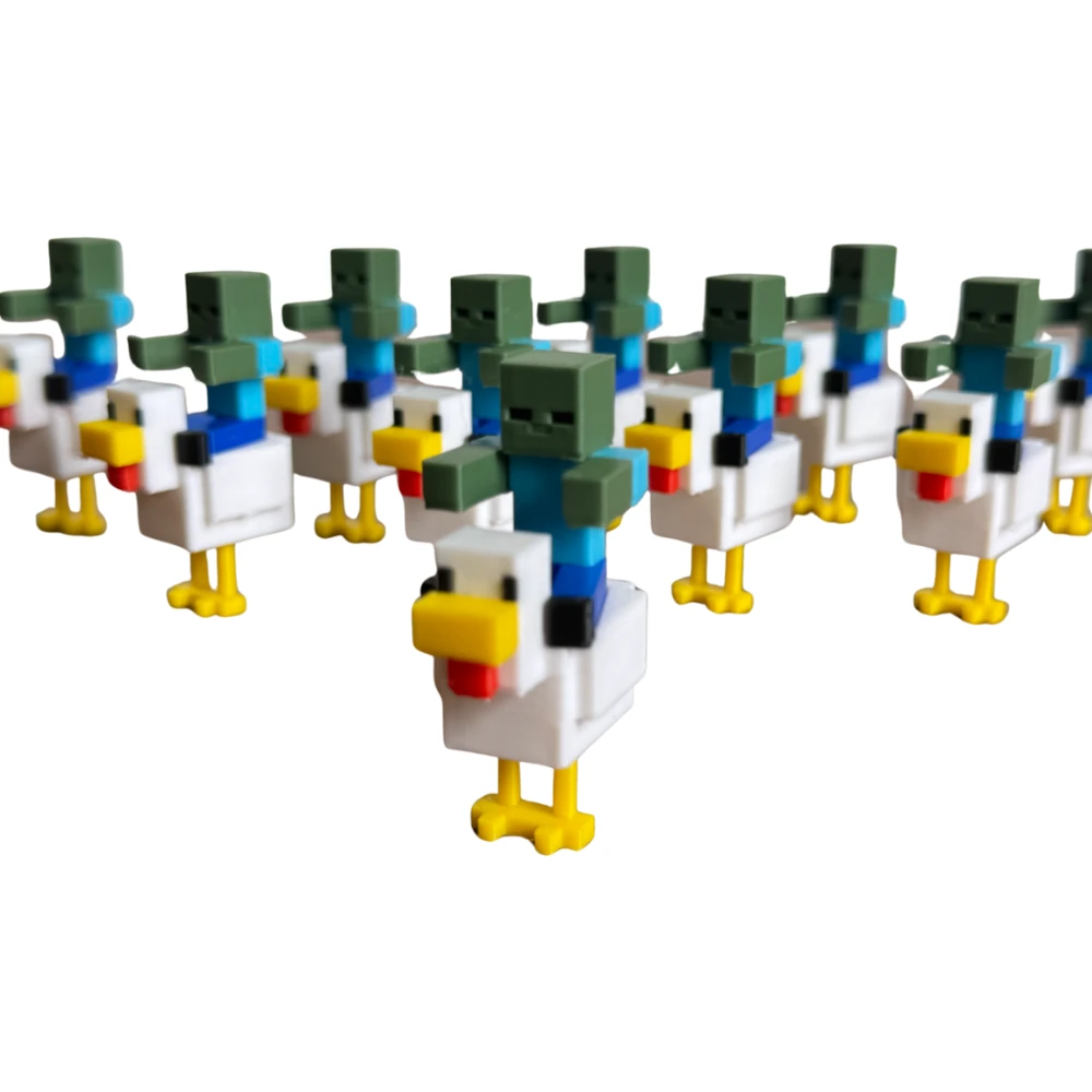 Chicken Jockey Meme Figure