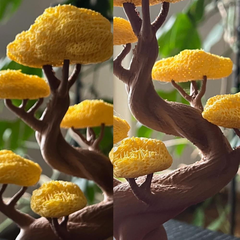 Twisted Bonsai – Bükümlü Bonsai Ağacı 3D Dekor