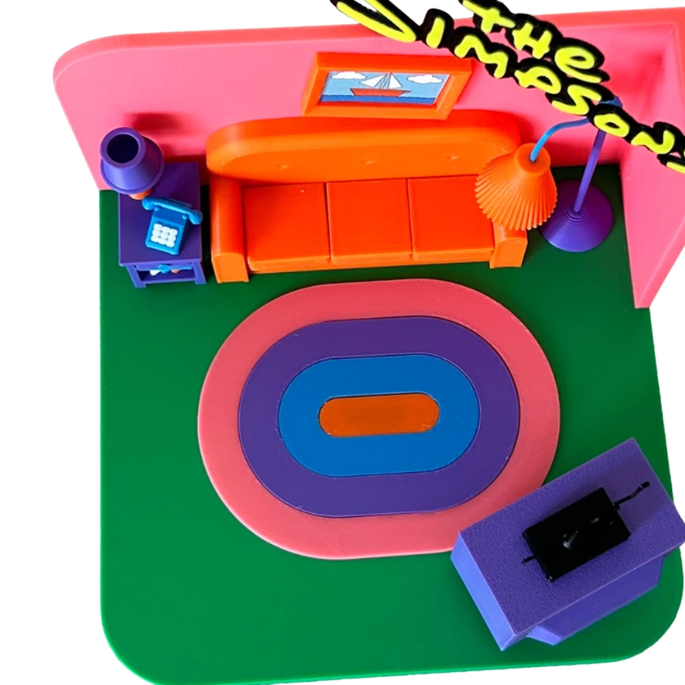 The Simpsons Living Room