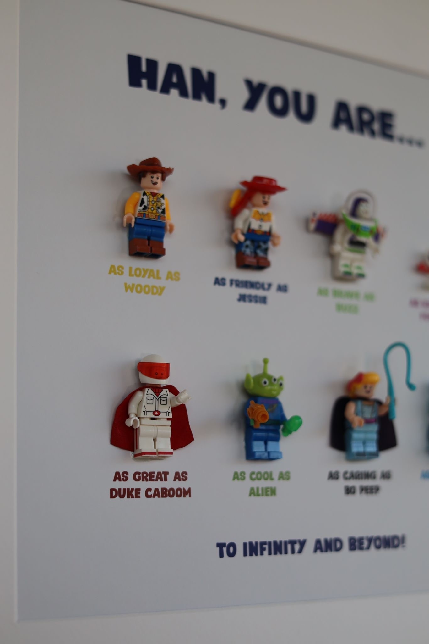 Kendi Tablonu Oluştur "Toy Story Family" (Kişiselleştirilebilir Ürün)