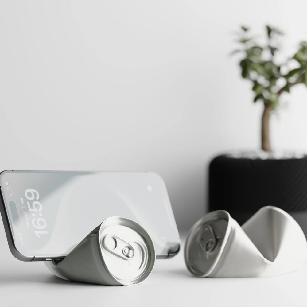 Soda Can Phone Stand – Kutu Formunda Telefon Tutucu