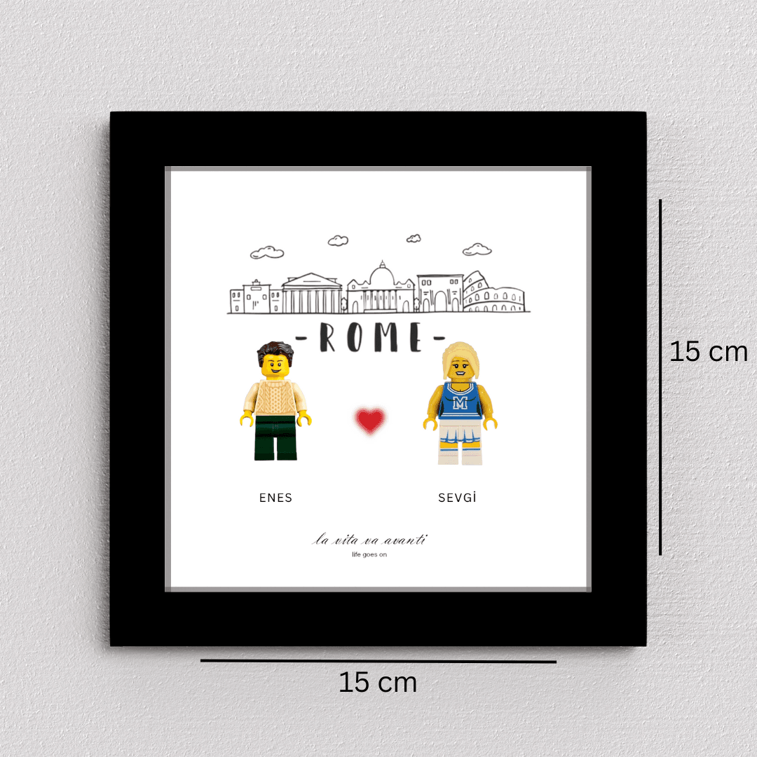 Lego Minifigür Place of Memory 20x20 (Kişiselleştirilebilir Ürün)