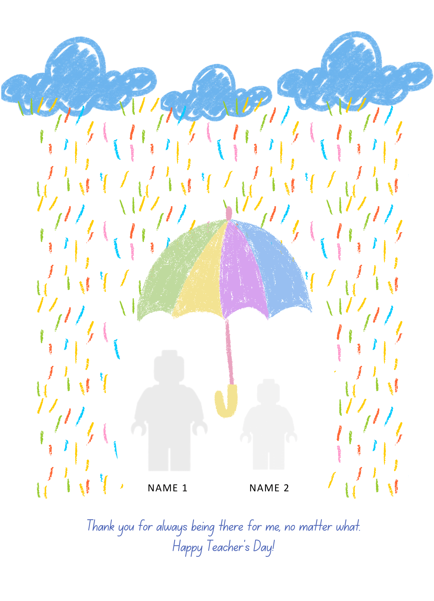 Kendi Tablonu Oluştur "Öğretmenler Günü 5"