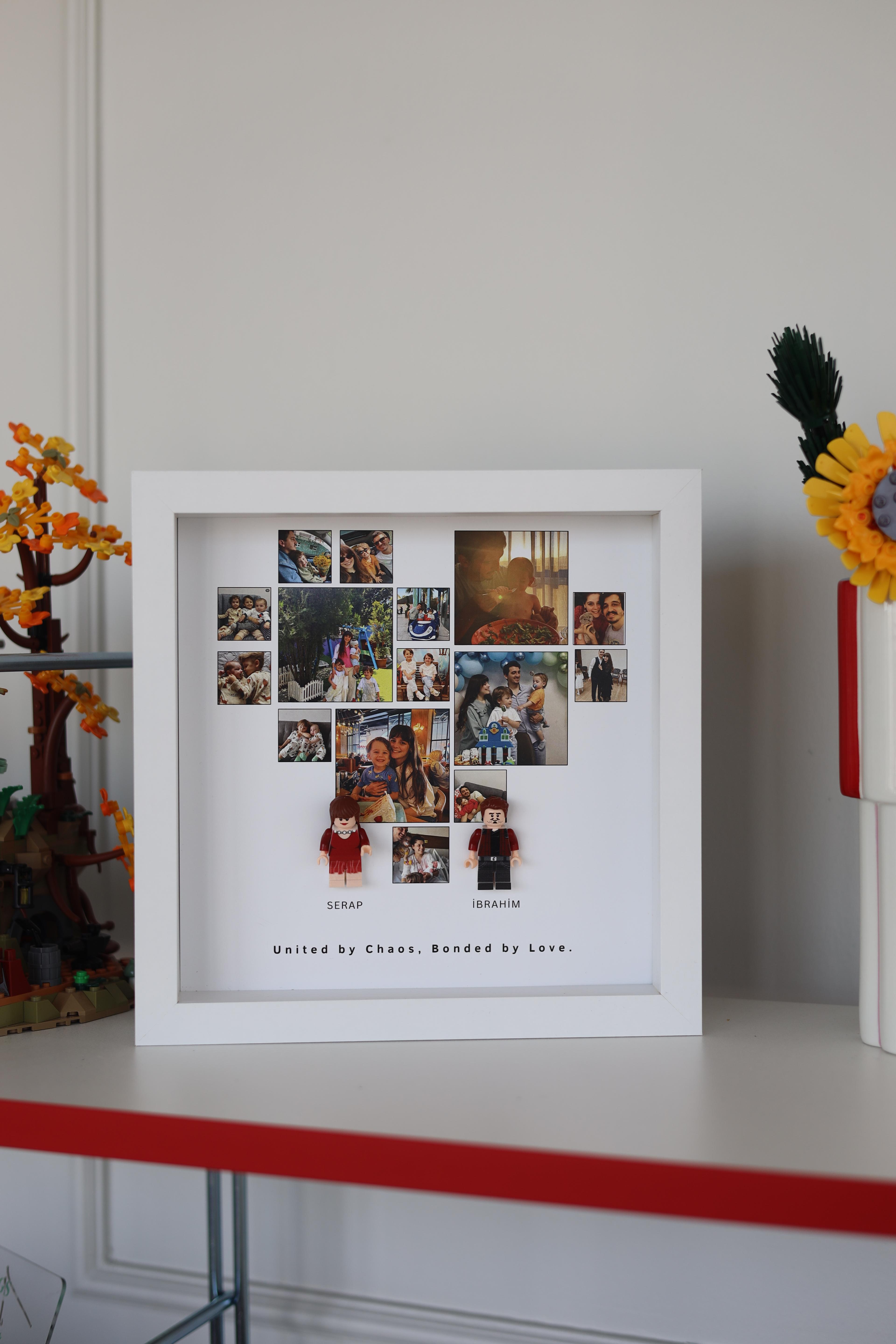 Kendi Tablonu Oluştur Dağınık "Foto Albüm" (Kişiselleştirilebilir Ürün)