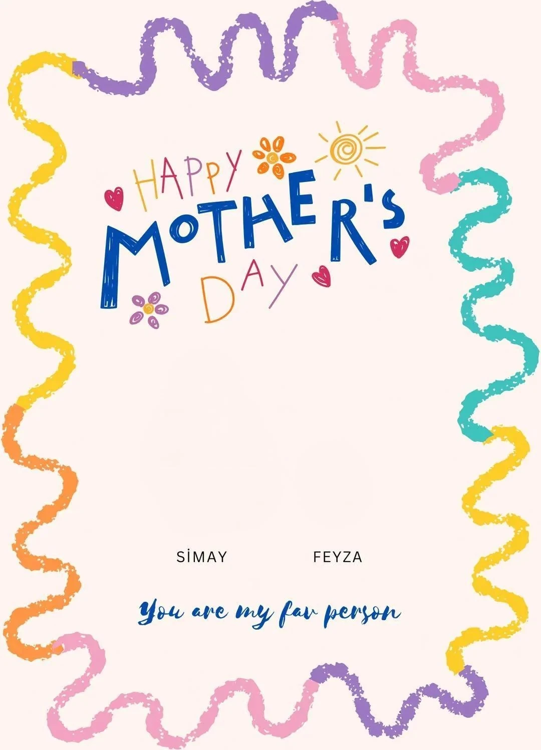 Kendi Tablonu Oluştur Anneler Günü 12 "Kişiselleştirilebilir Ürün"