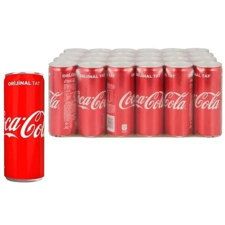 COCA COLA 330 ML TENEKE 24 ADET  