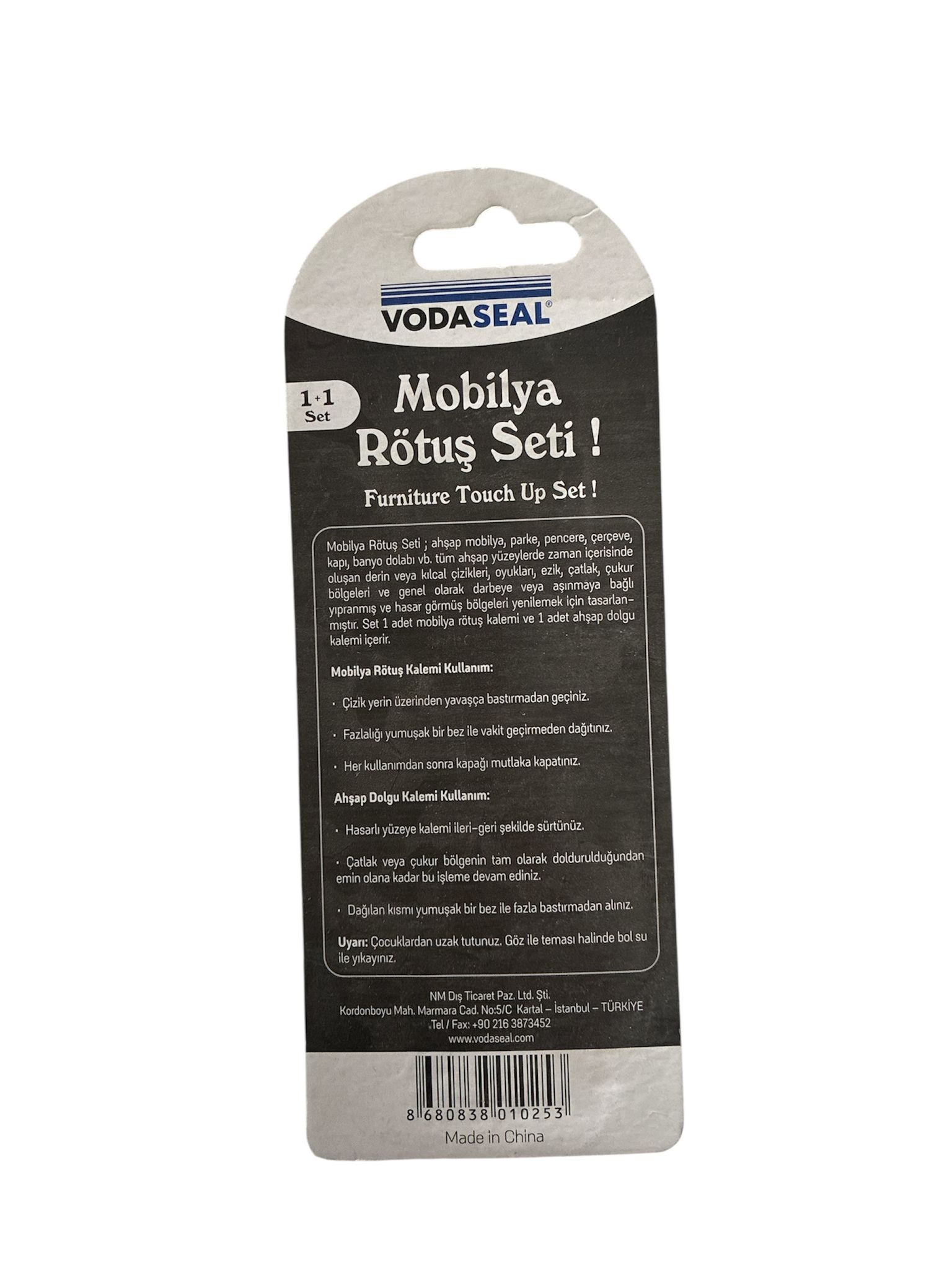 MOBİLYA AHŞAP RÖTUŞ VE DOLGU KALEMİ VENGE VODASEAL