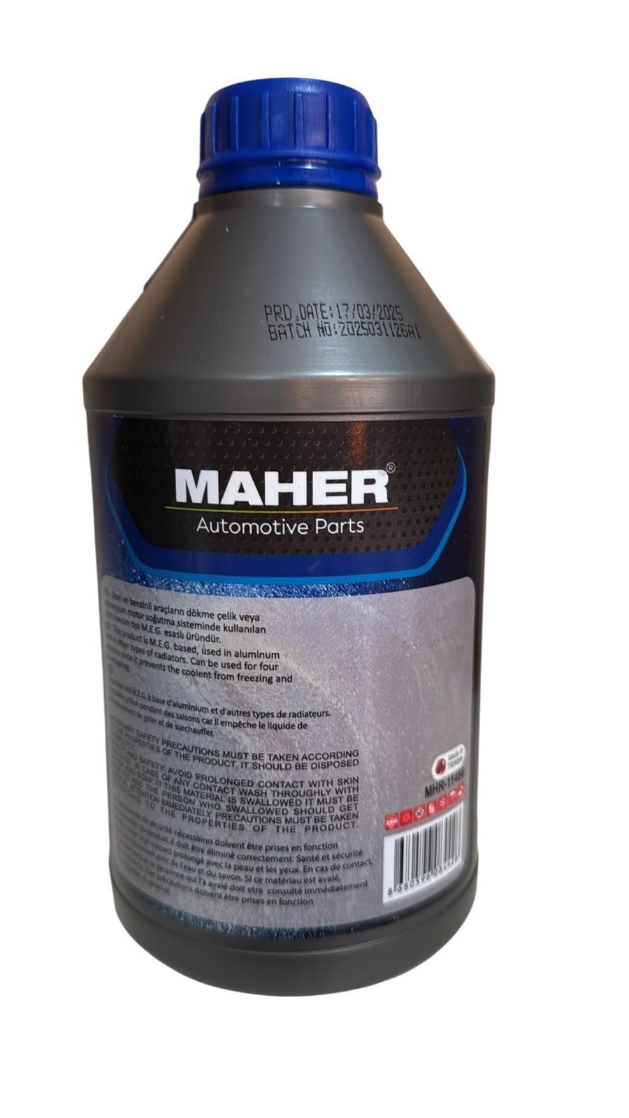 ANTİFİRİZ MAVİ ORGANİK -40 DERECE 1 LİTRE