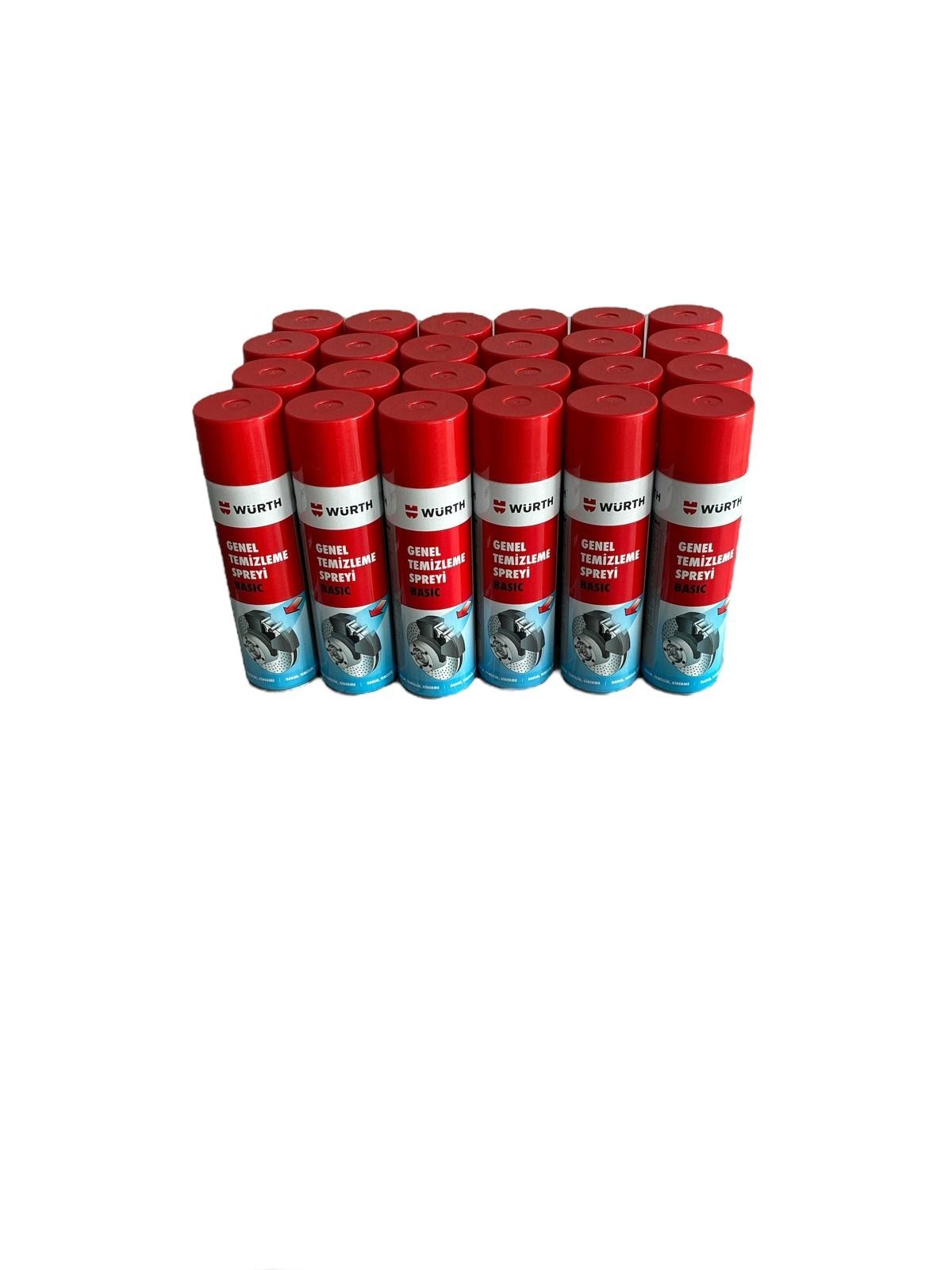 WÜRTH FREN BALATA TEMİZLEYİCİSİ SPREY 500ML 24 ADET