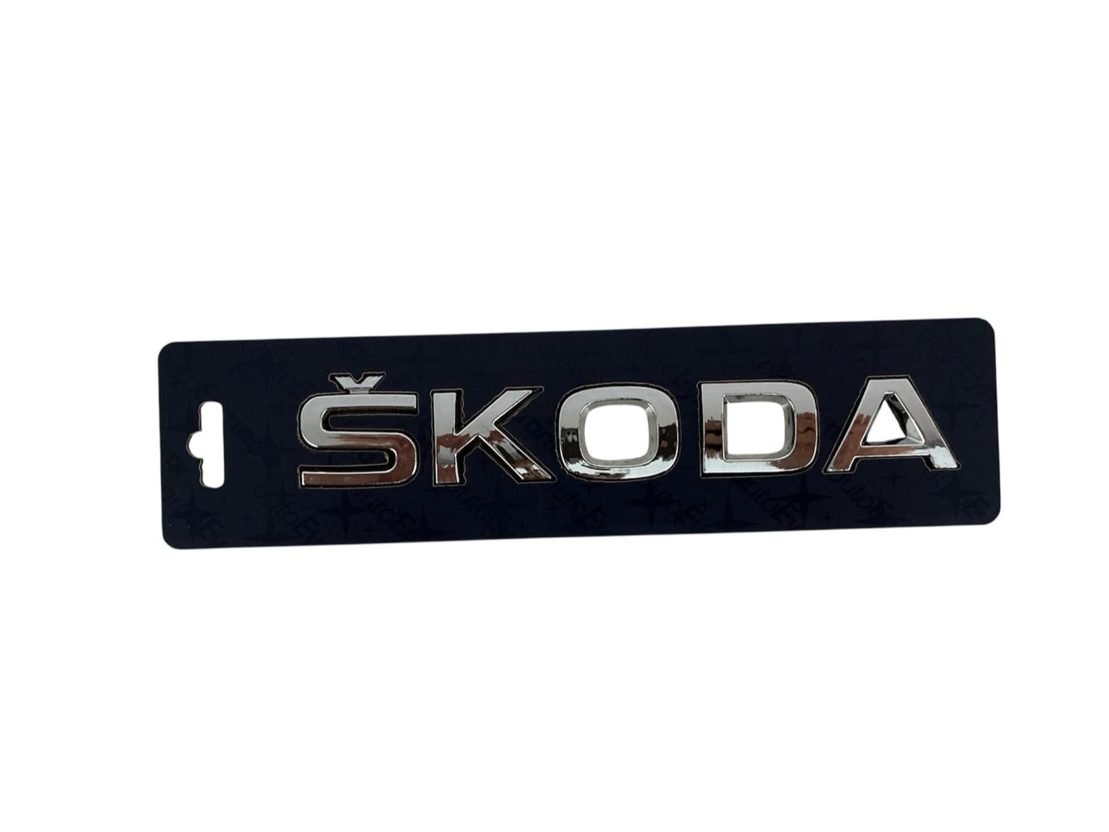 SKODA OCTAVİA ARKA BAGAJ YAZISI KROM