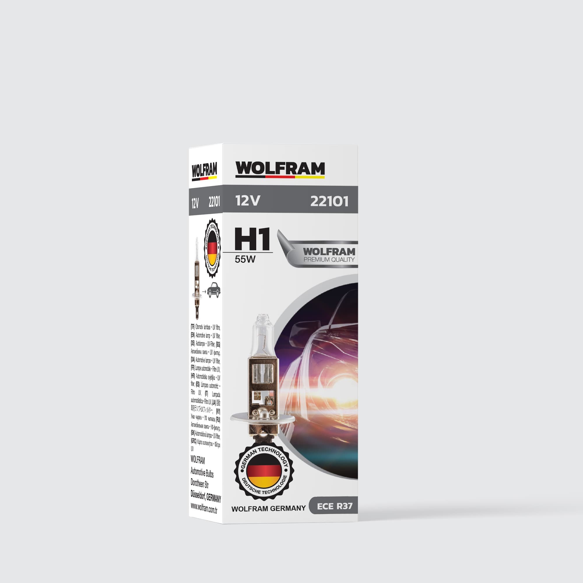 WOLFRAM H1 12V 55W STANDART IŞIK