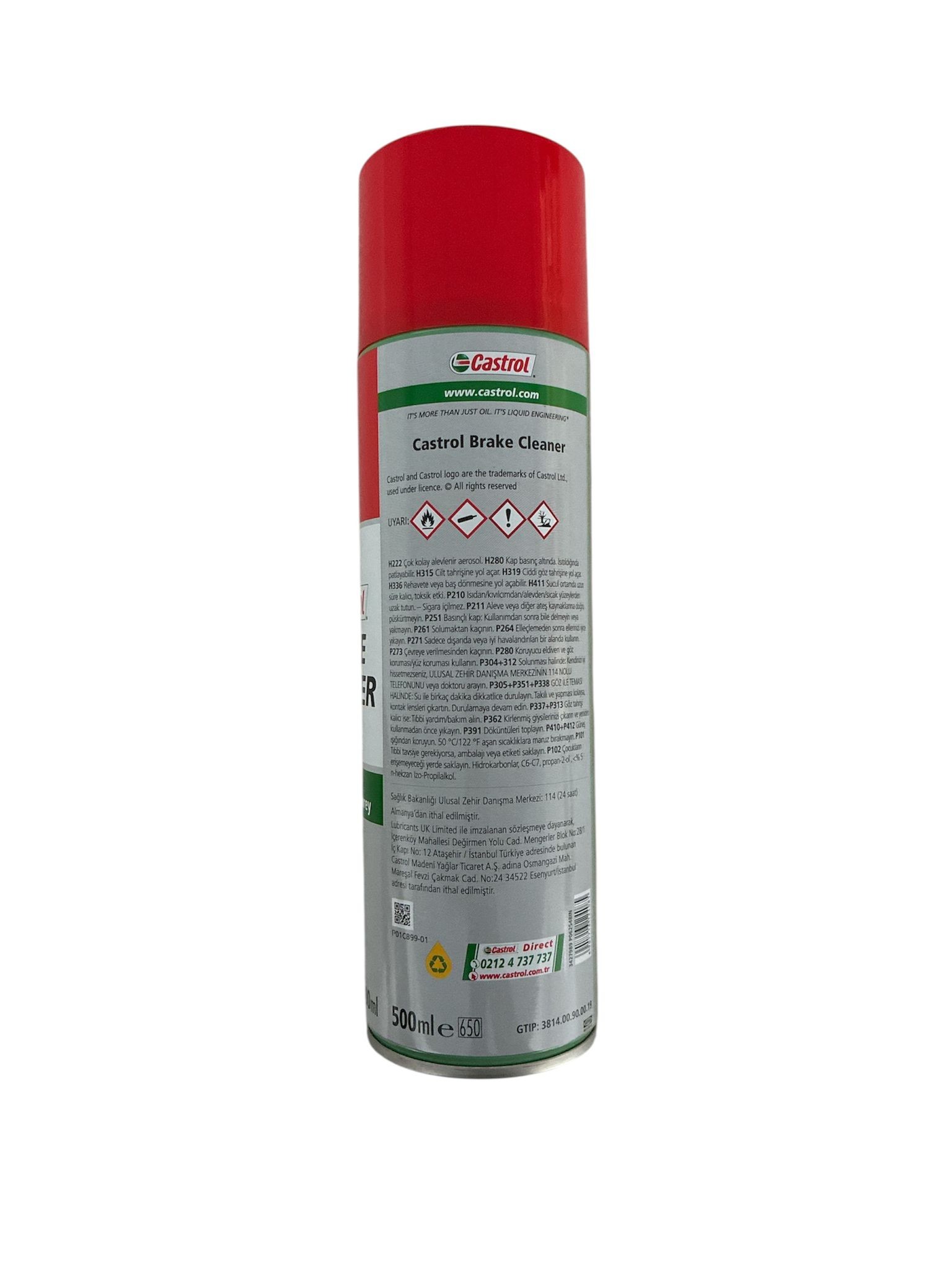 CASTROL FREN BALATA GENEL TEMİZLEYİCİSİ 500ML