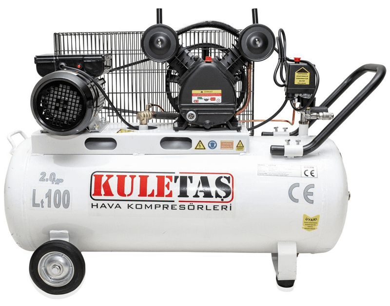 KULETAŞ 100 LT KOMPRESÖR 2 HP V KAFA