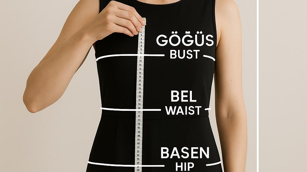 Kadın Tulum Beden Ölçümü Nasıl Yapılır?