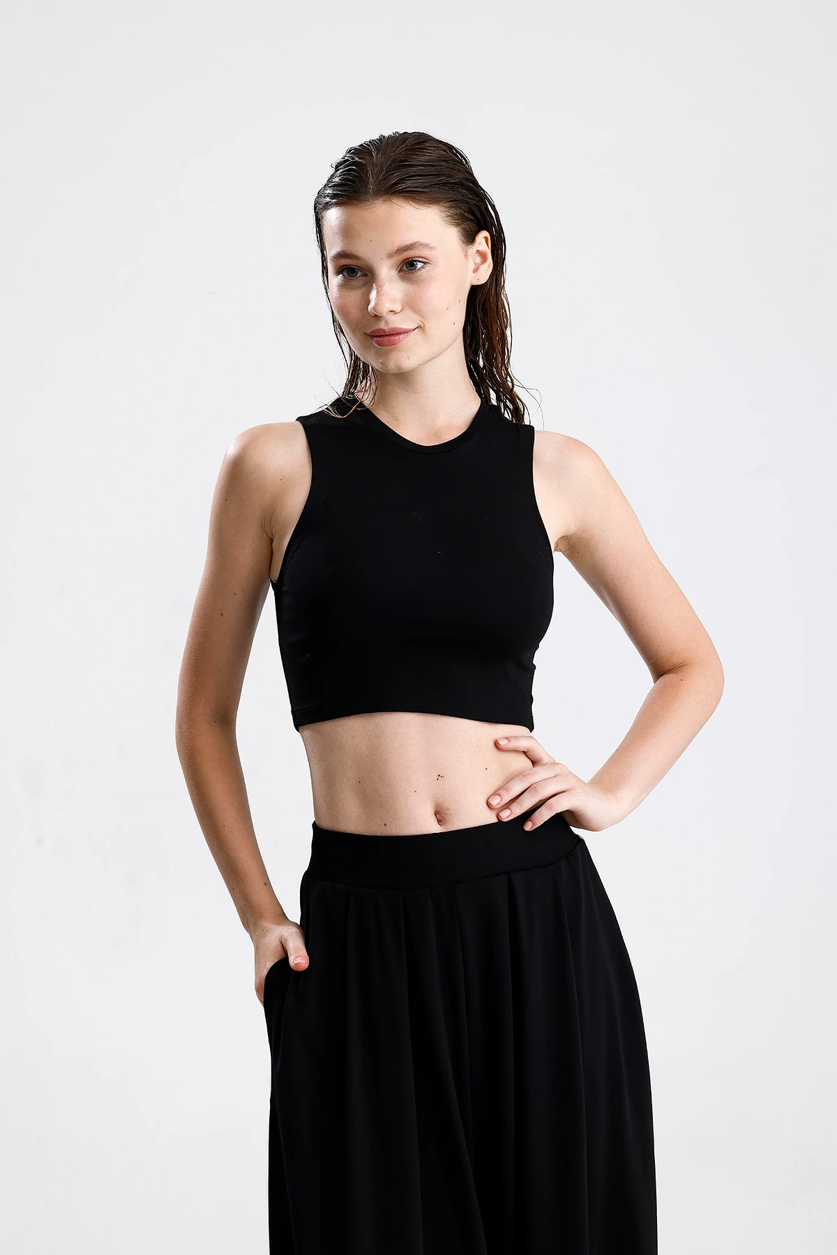 Hafif ve Dökümlü Oversize Şalvar Pantolon