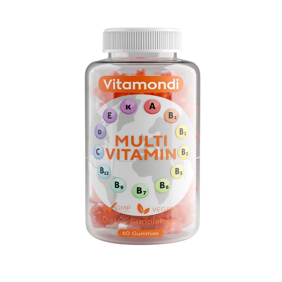Multi Vitamin, Vegan Gummy