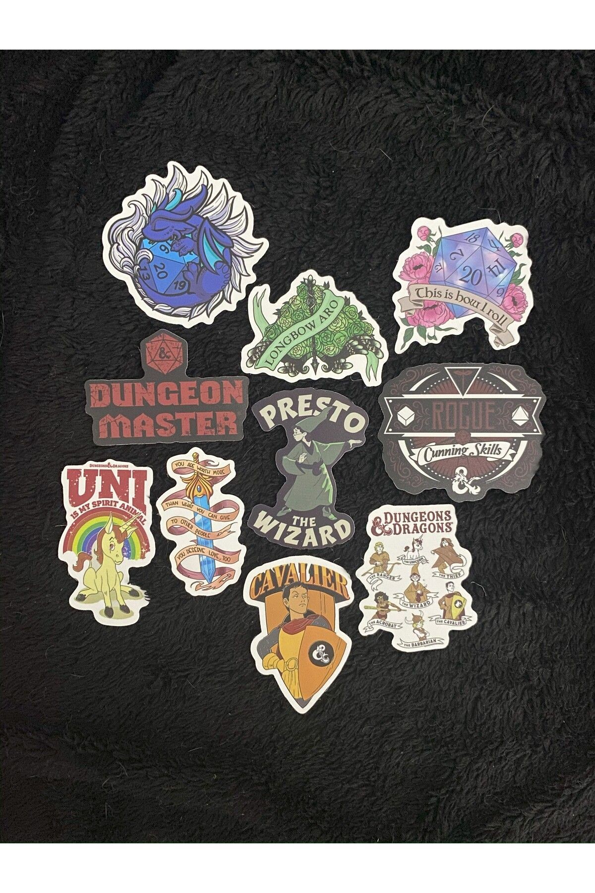 Dungeons and Dragons Sticker Set 5