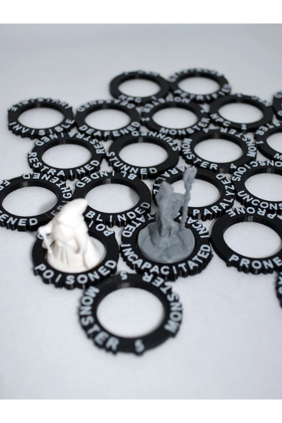 D&D 5e Durum ve İnisiyatif Belirteç Seti