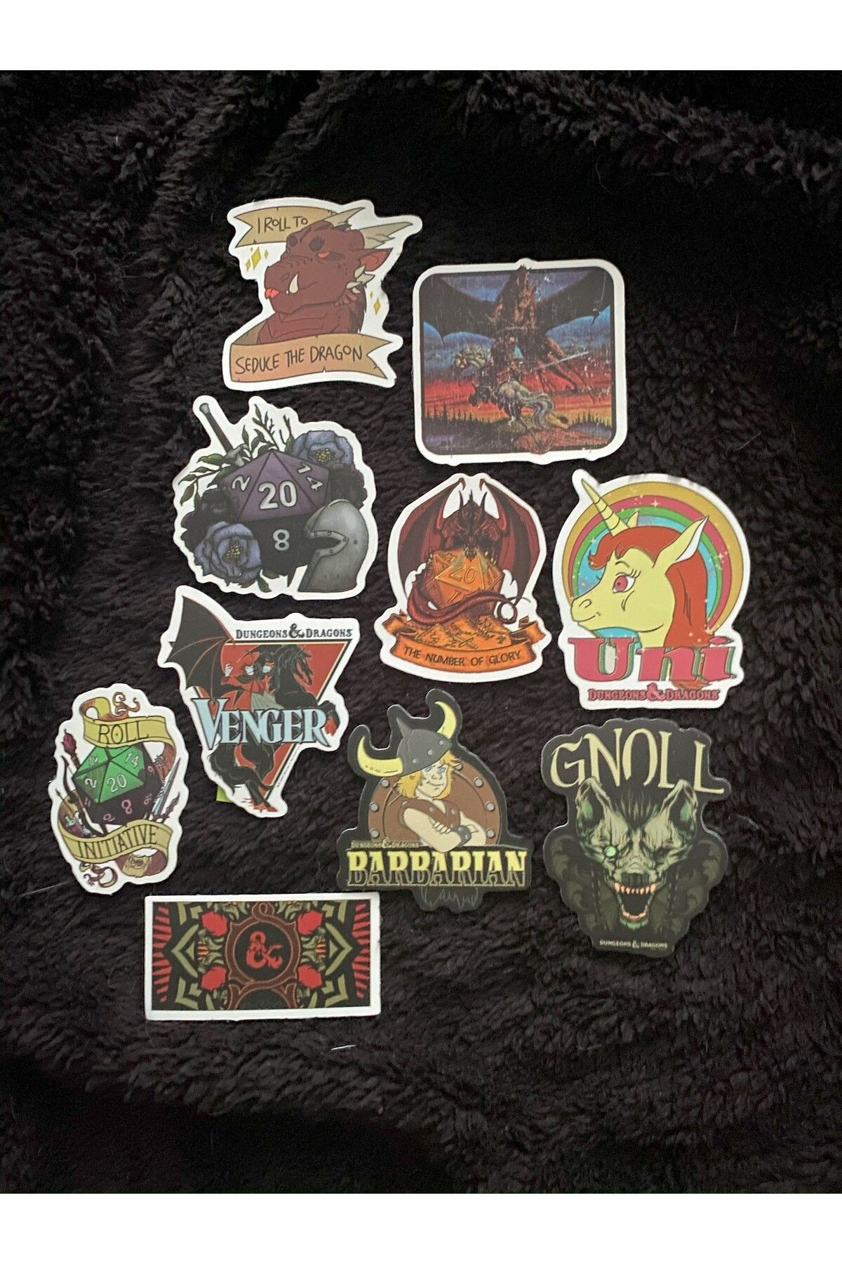 Dungeons and Dragons Sticker Set 2