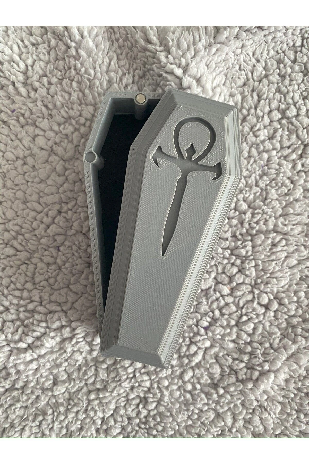 Coffin Dice Box - Gri