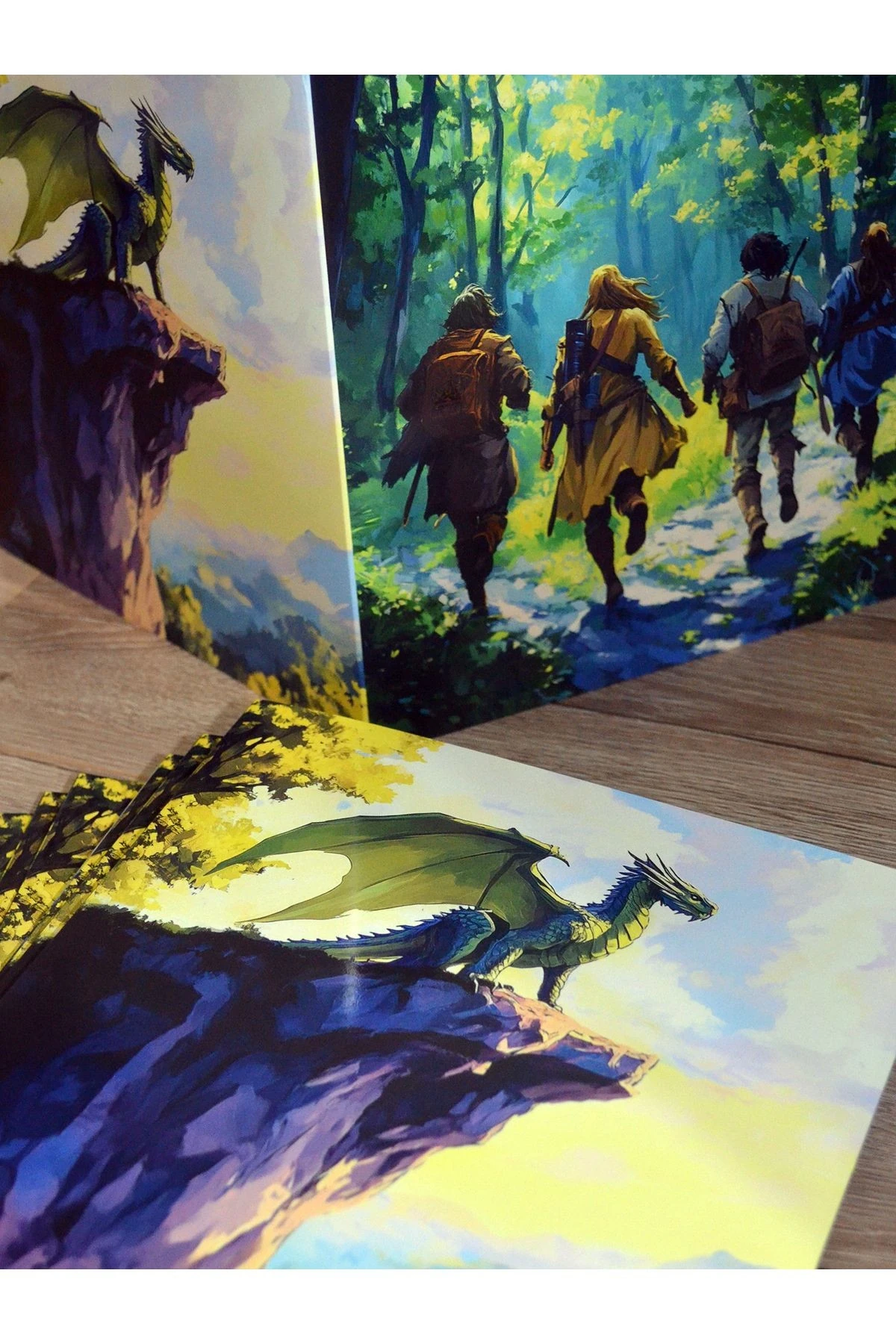 DM - GM Screen - Zümrüt Ejder