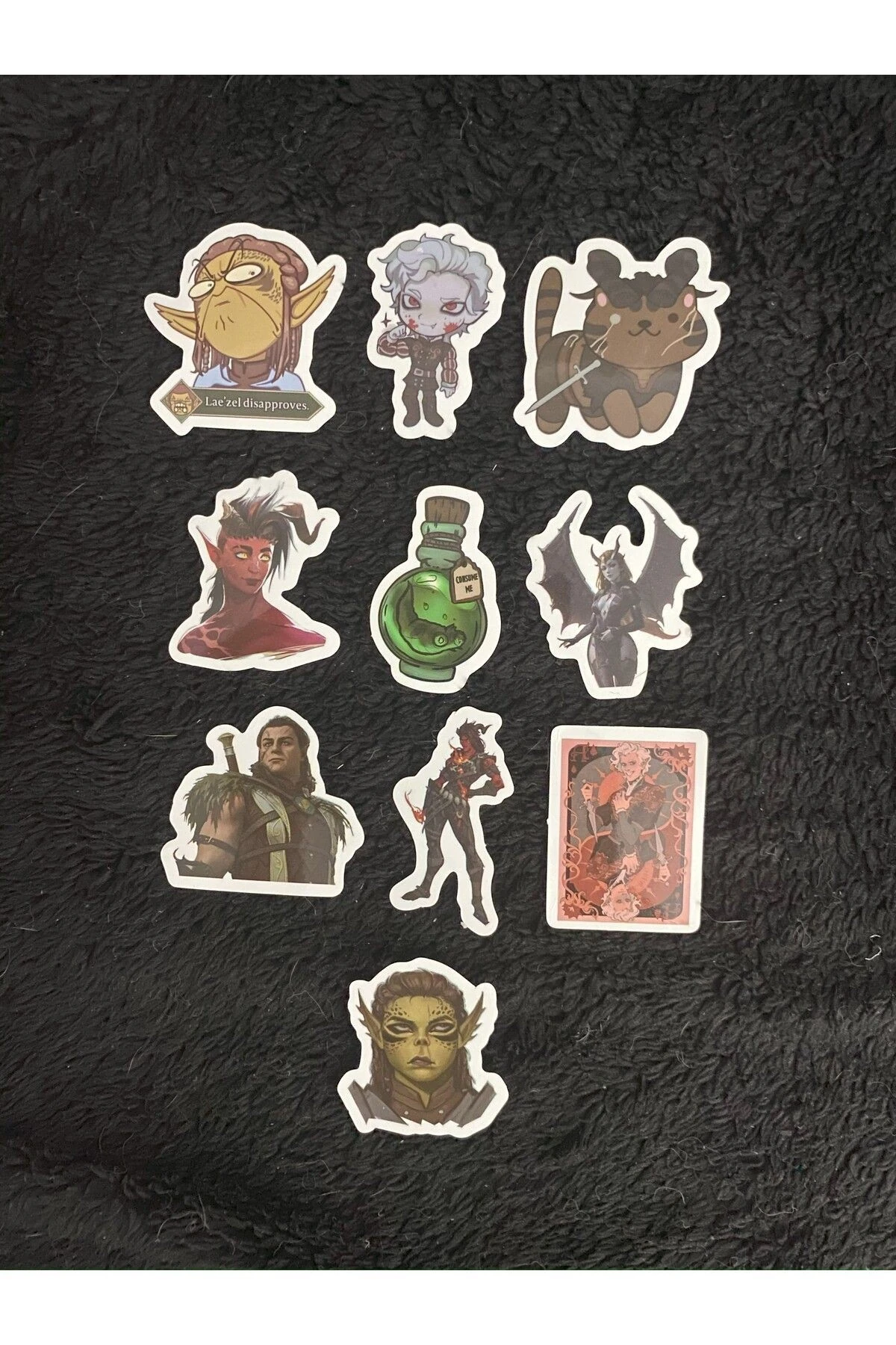 Baldur's Gate Sticker Set 2