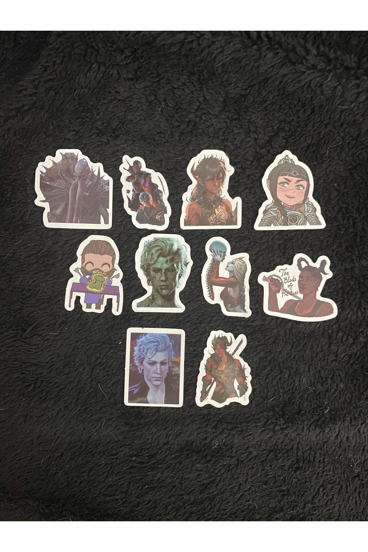 Baldur's Gate Sticker Set 1