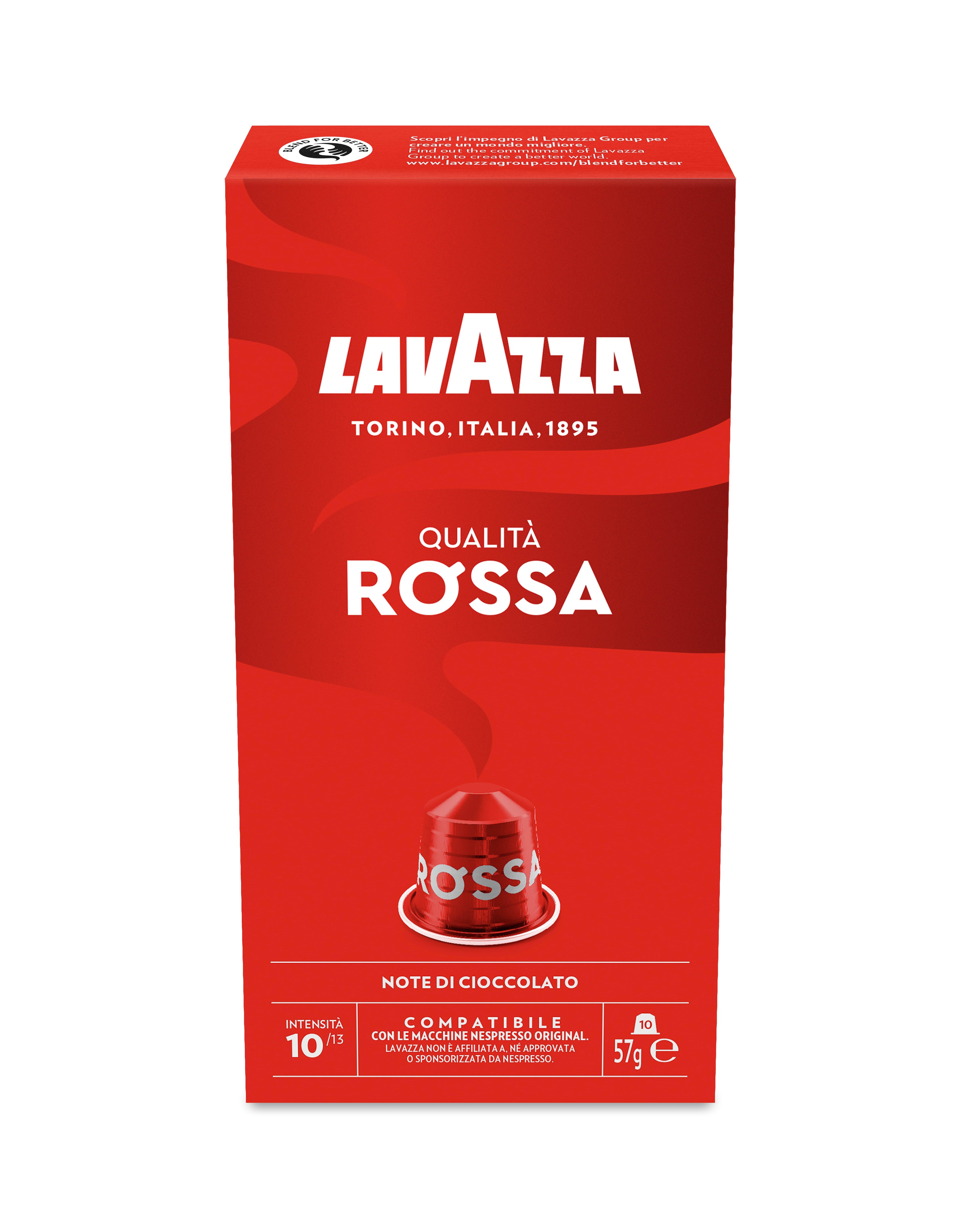 Qualità Rossa 57gr Nespresso® Uyumlu Alüminyum Kapsül