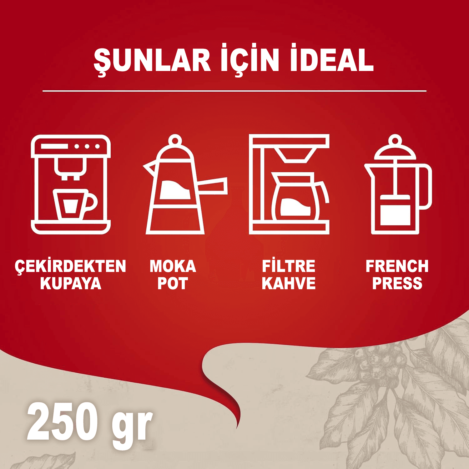 Qualità Rossa Filtre Kahve (250gr)