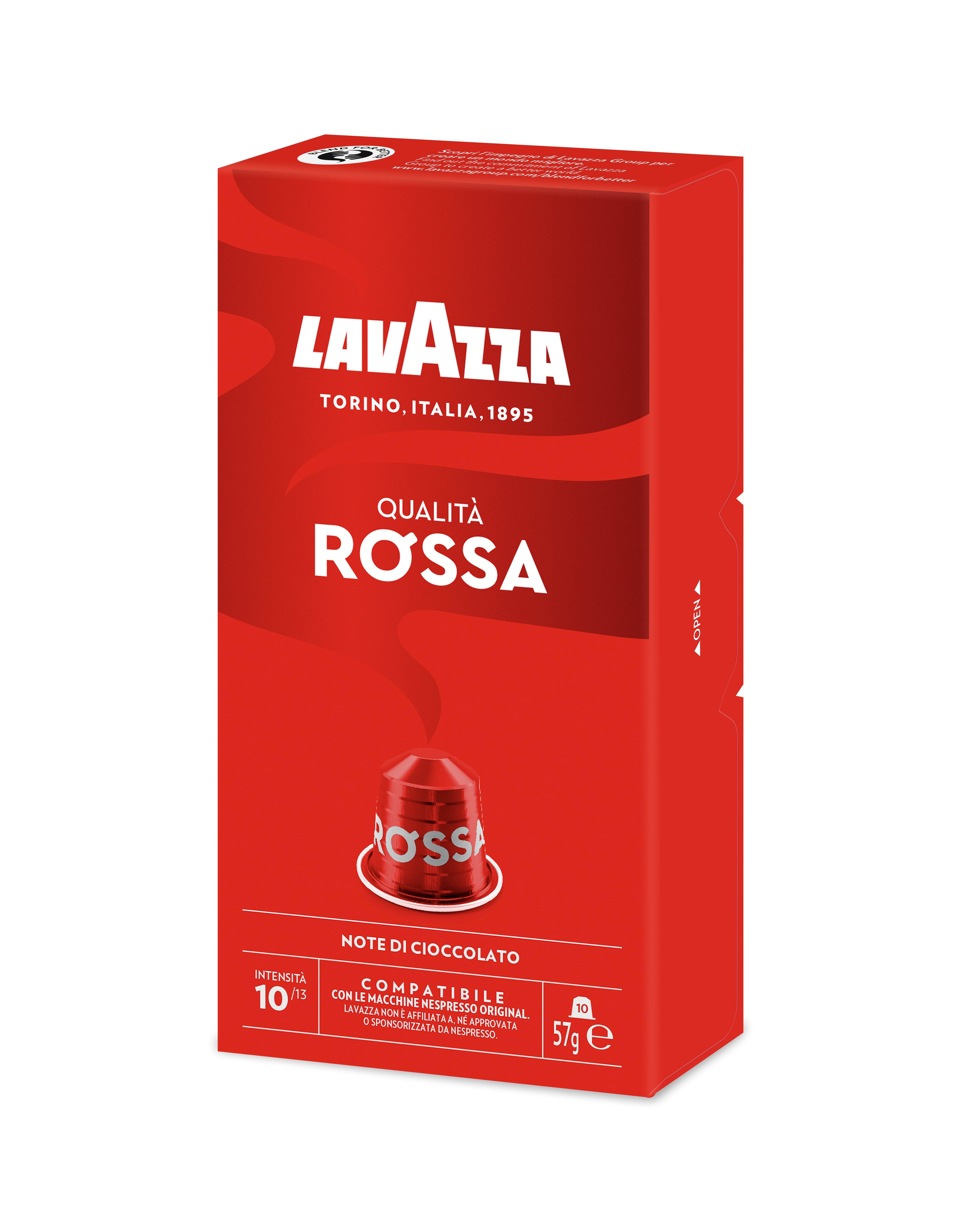Qualità Rossa 57gr Nespresso® Uyumlu Alüminyum Kapsül